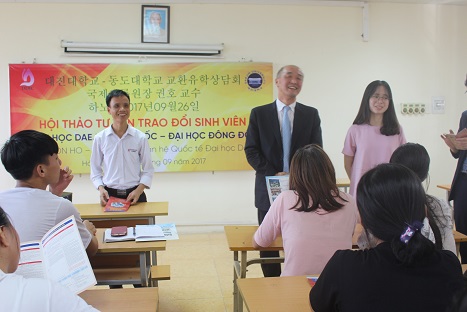 Đại học Daejin về thăm sinh viên tại du học VFC