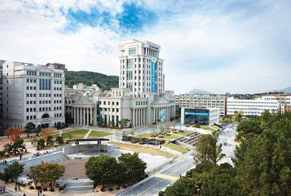 Toàn cảnh trường Đại học Dongshin