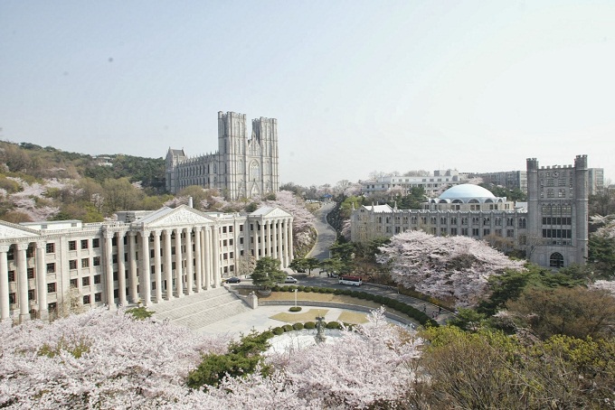 Thiết kế độc đáo của trường Đại học Kyunghee