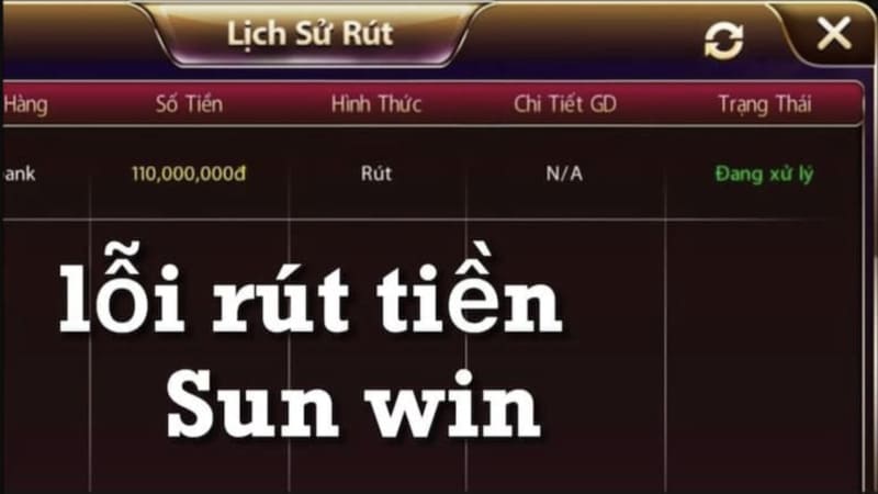 Bản chất của tình trạng bị treo tiền trên Sunwin là gì?