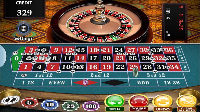 Các loại cược phổ biến trong hướng dẫn chơi Roulette 3D Sunwin