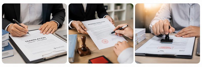 Quy trình thực hiện cách dịch thuật công chứng hồ sơ du học Hàn Quốc đúng chuẩn